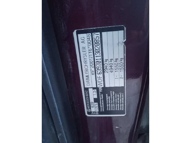 mercedes-benz vito combi 06.2003  del año 2004