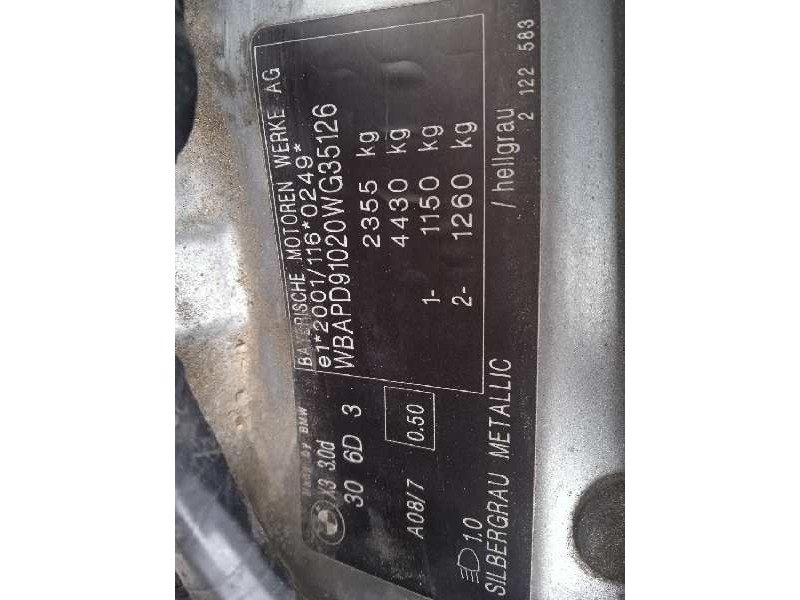 bmw x3 (e83) del año 2007