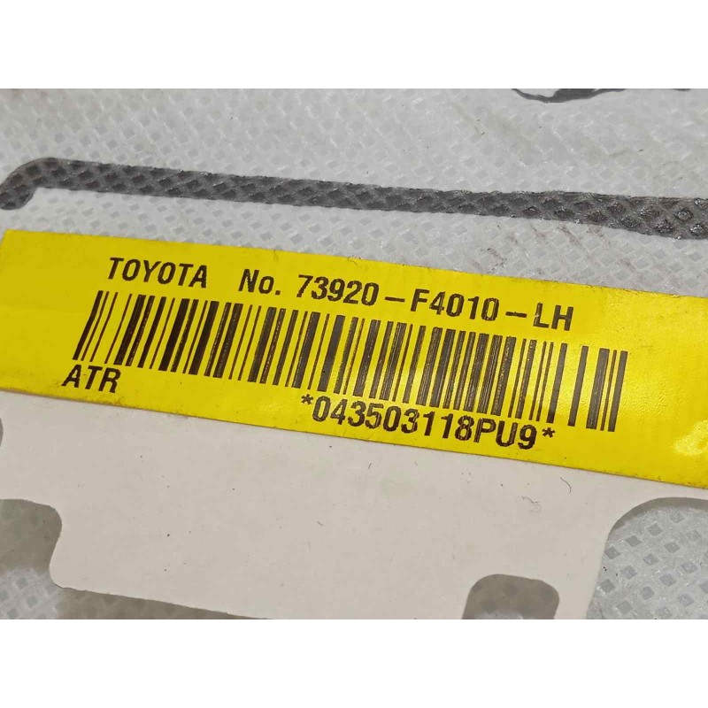 Recambio de airbag lateral delantero derecho para toyota c-hr hybrid launch edition referencia OEM IAM 73920F4010  
