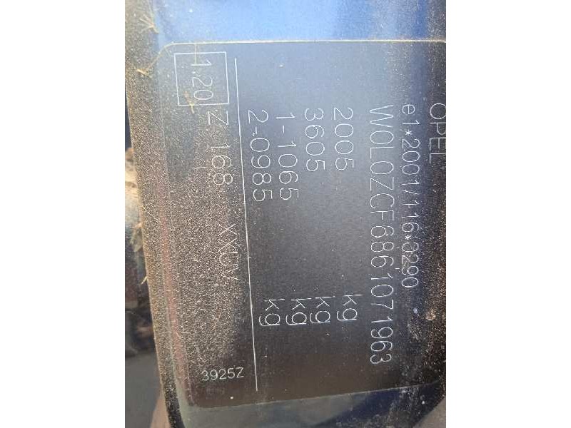 opel vectra c berlina del año 2006