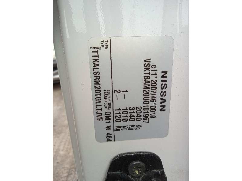 nissan nv 200 (m20) del año 2015