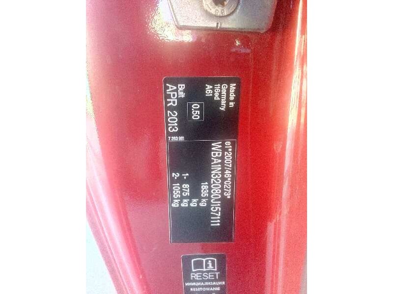 bmw serie 1 lim. (f21) del año 2013