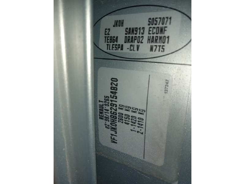 renault espace iv (jk0) del año 2003