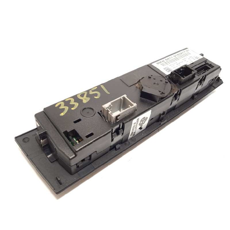 Recambio de mando climatizador para bmw serie 1 berlina (e81/e87) 118d referencia OEM IAM 64119183277  9183277