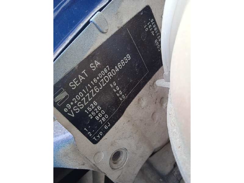 seat ibiza sc (6j1) del año 2012