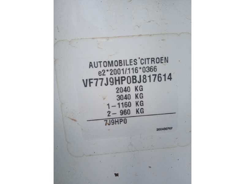 citroën berlingo station wagon del año 2012