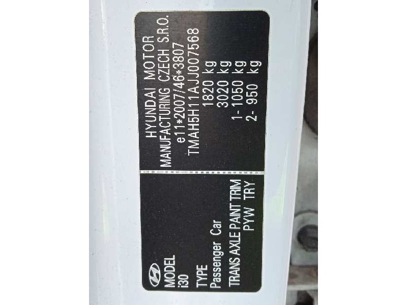 hyundai i30 (pd) del año 2018