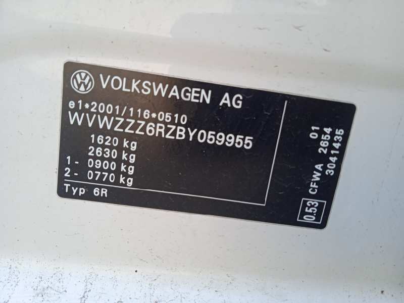 volkswagen polo (6r1) del año 2010