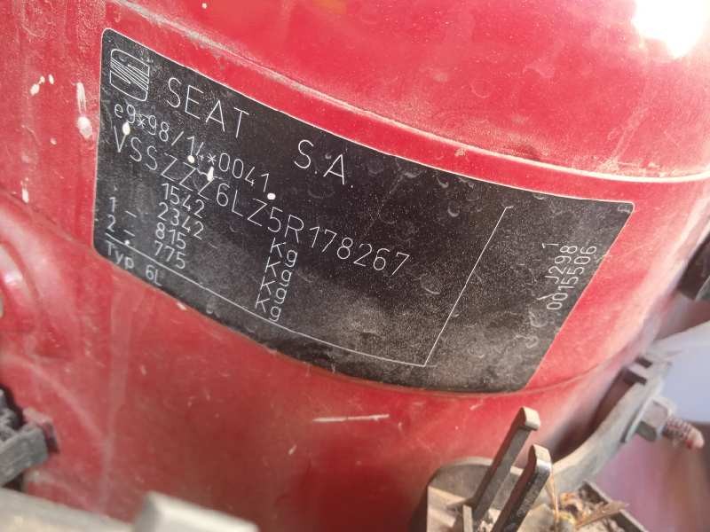 seat ibiza (6l1) del año 2005