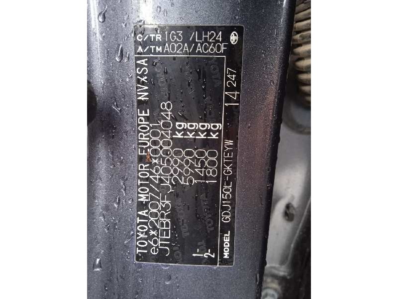 toyota land cruiser (j15) del año 2015