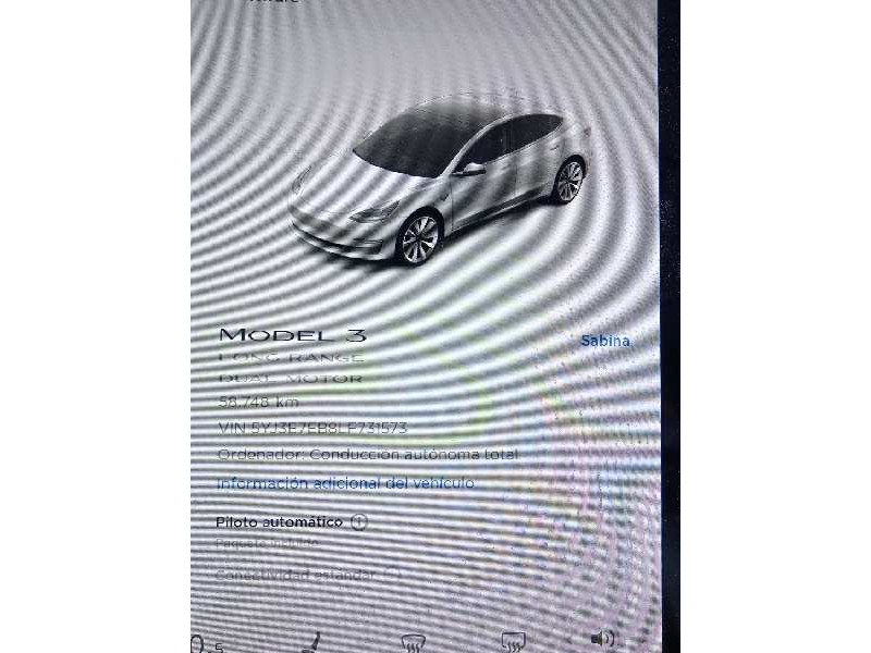 tesla model 3 del año 2020