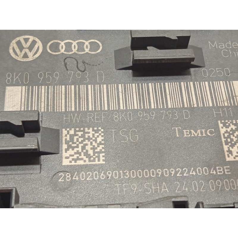 Recambio de centralita confort para audi q5 (8r) 2.0 tdi (125kw) referencia OEM IAM 8K0959793D  