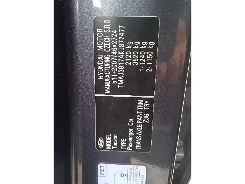 hyundai tucson del año 2019