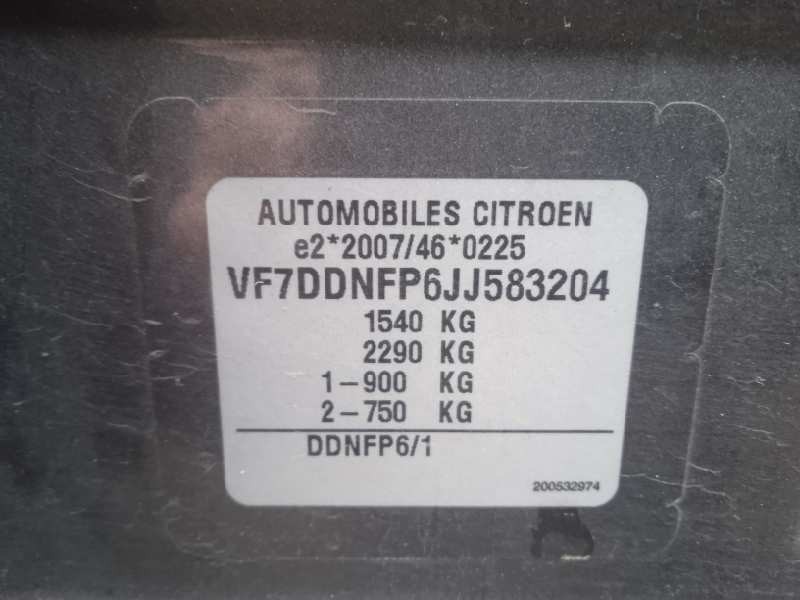 citroën c-elysée del año 2018