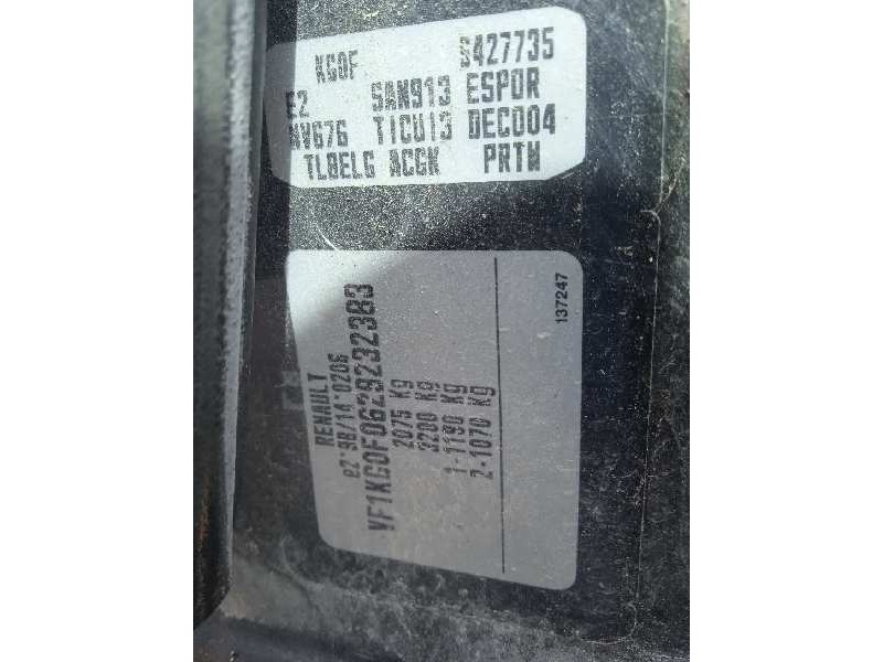 renault laguna ii grandtour (kg0) del año 2003