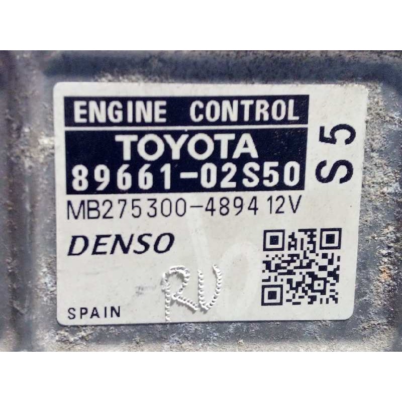 Recambio de centralita motor uce para toyota auris active referencia OEM IAM 8966102S50  MB2753004894