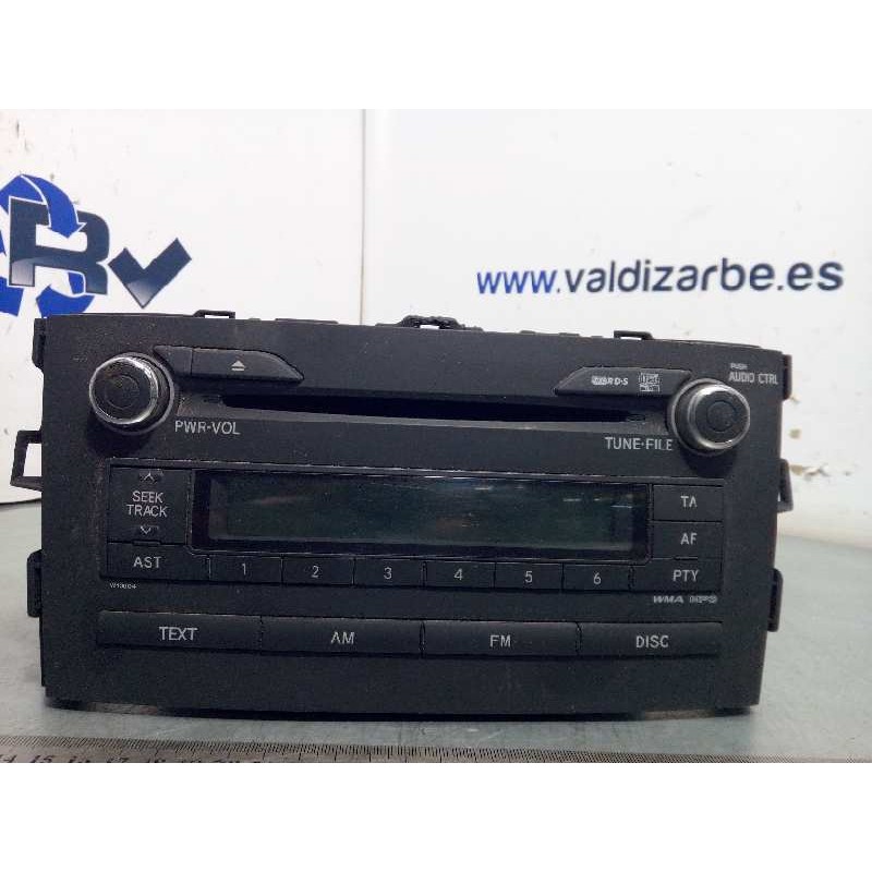 Recambio de sistema audio / radio cd para toyota auris active referencia OEM IAM 8612002510  