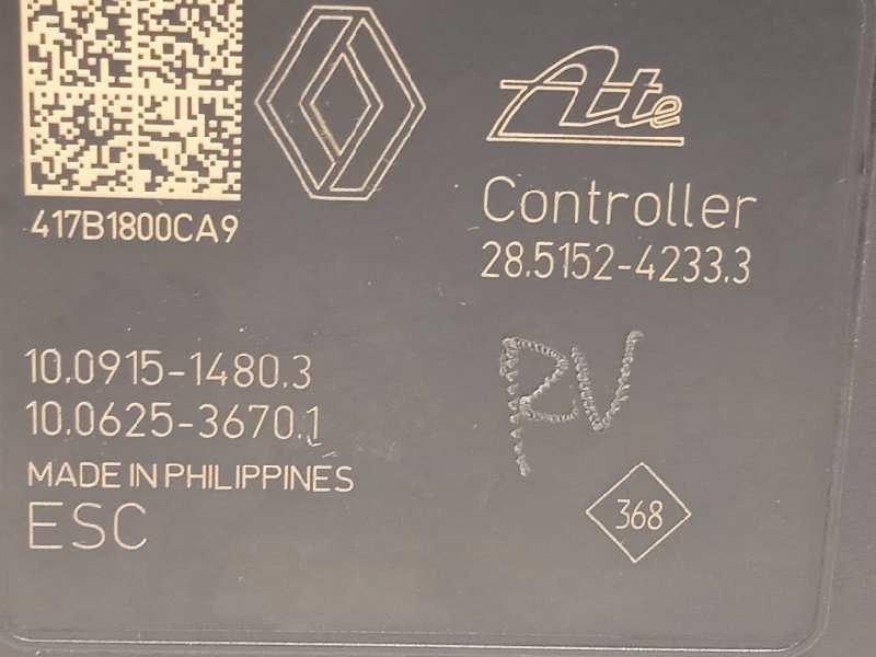 Recambio de abs para renault megane iv berlina 5p zen referencia OEM IAM 476607355R 28515242333 10022010264