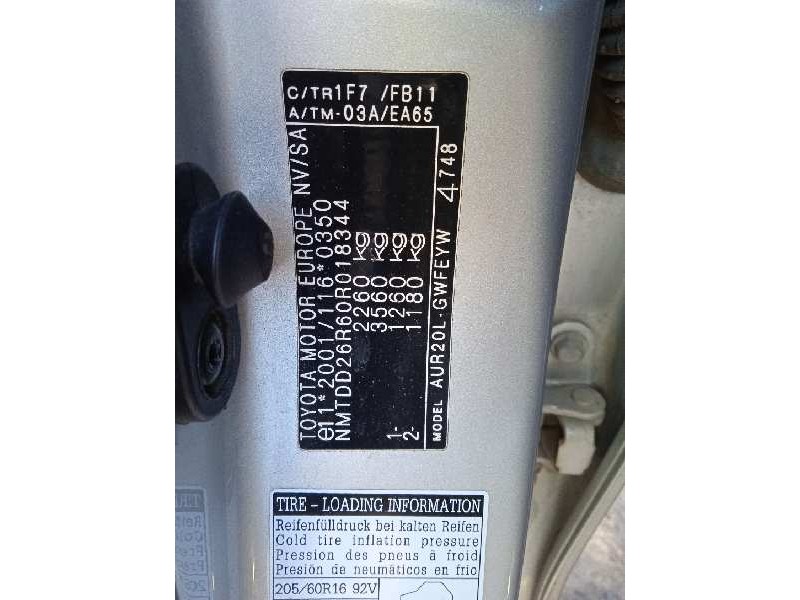 toyota verso del año 2010