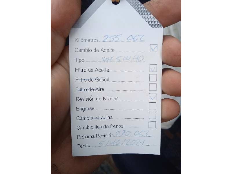 nissan terrano/terrano.ii (r20) del año 2001