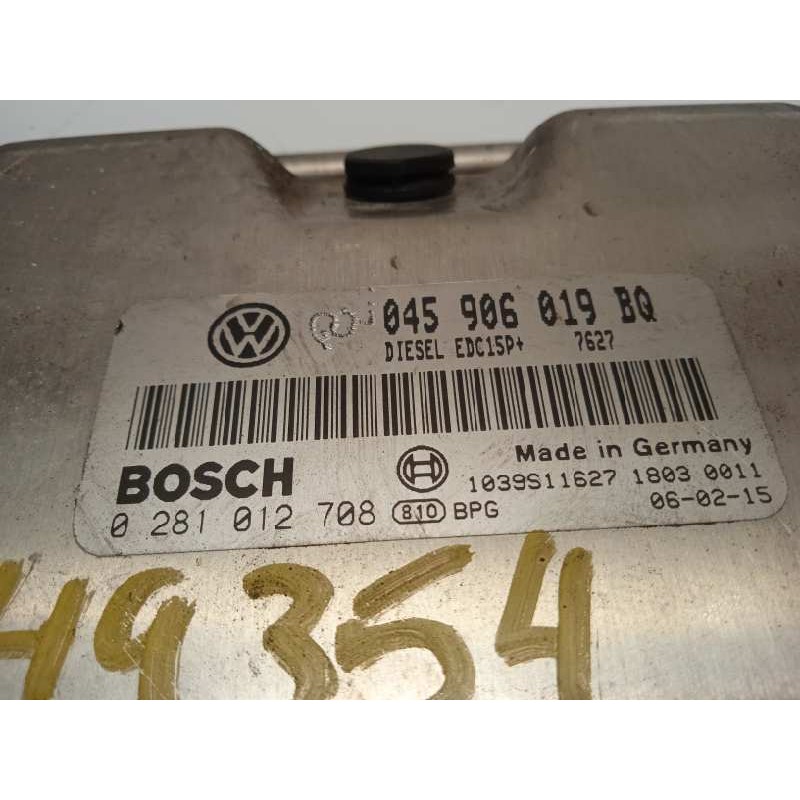 Recambio de centralita motor uce para skoda fabia familiar (6y5) classic referencia OEM IAM 045906019BQ  0281012708