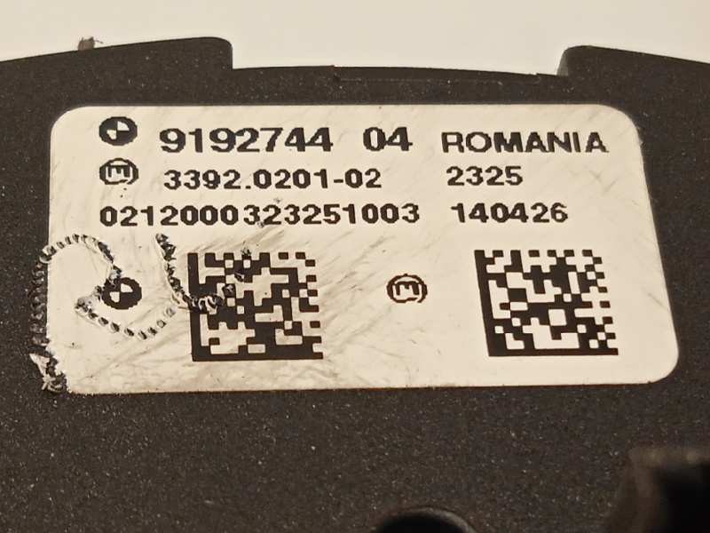 Recambio de mando luces para bmw serie 7 (f01/f02) 730ld referencia OEM IAM 9192744  