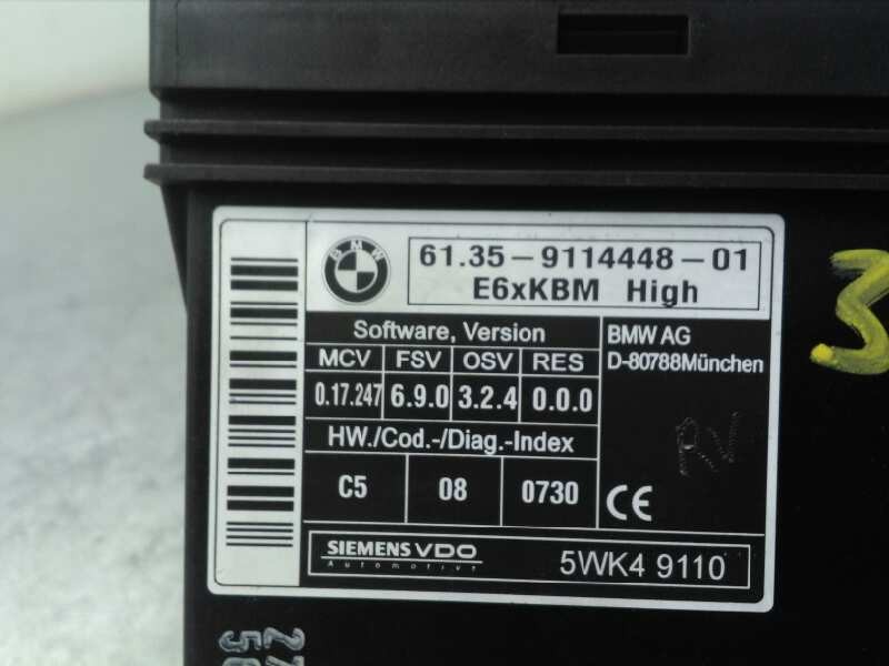 Recambio de modulo electronico para bmw serie 5 touring (e61) 520d referencia OEM IAM 61359114448  6135911444801