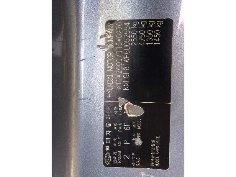 hyundai santa fe (bm) del año 2007