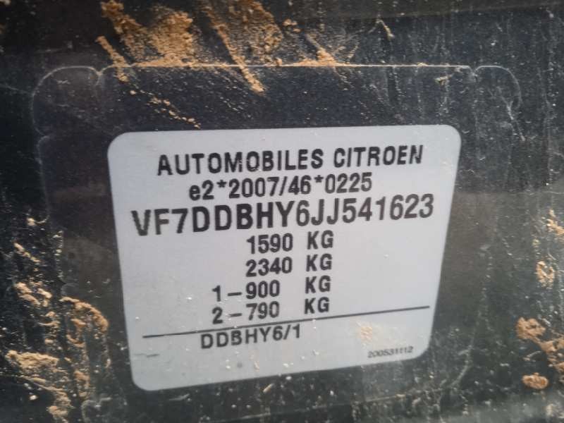 citroën c-elysée del año 2018