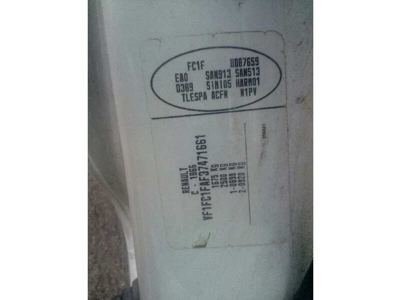 renault kangoo (f/kc0) del año 2007