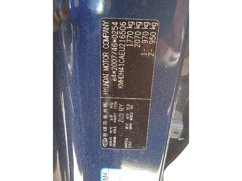 hyundai elantra (md) del año 2014