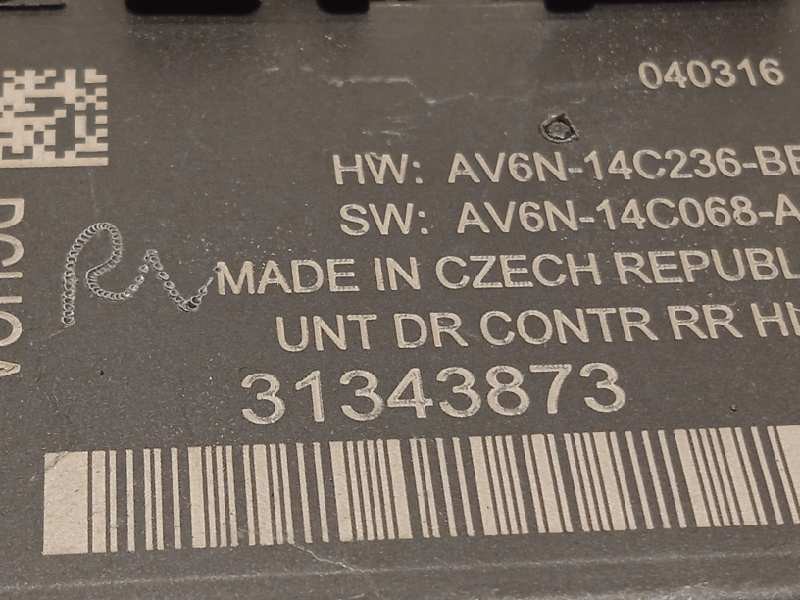 Recambio de centralita confort para volvo v60 familiar referencia OEM IAM 31343873  