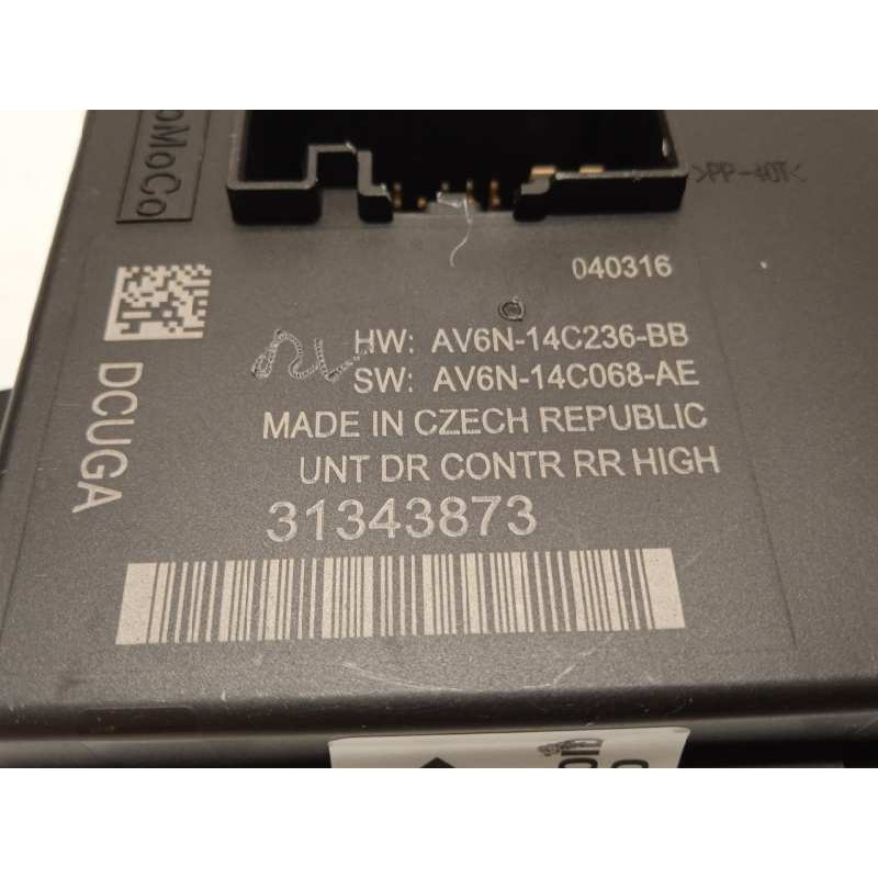 Recambio de centralita confort para volvo v60 familiar referencia OEM IAM 31343873  