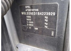 opel meriva b del año 2011 2