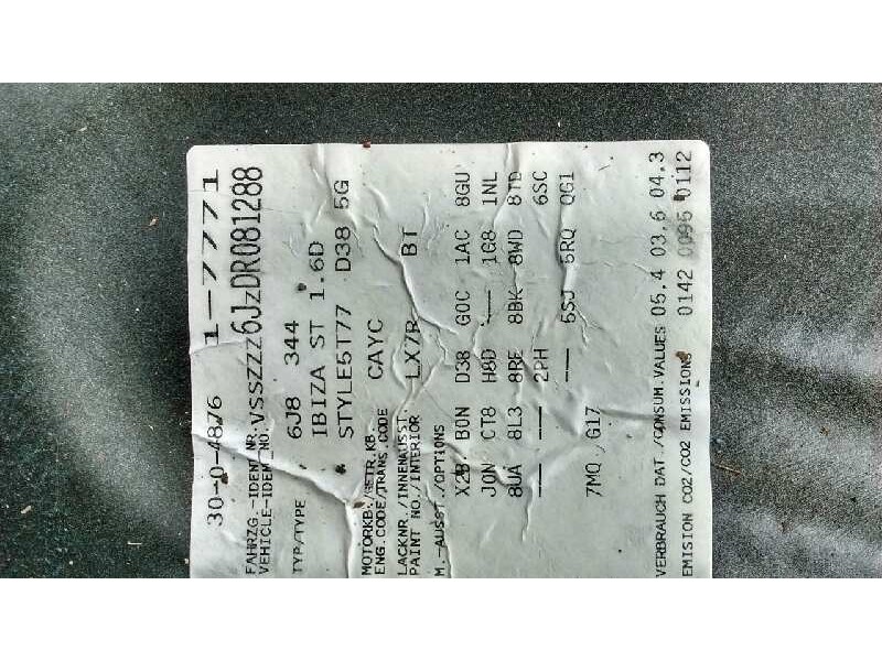 seat ibiza st (6j8) del año 2013