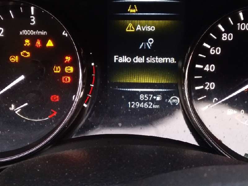 nissan qashqai (j11) del año 2015