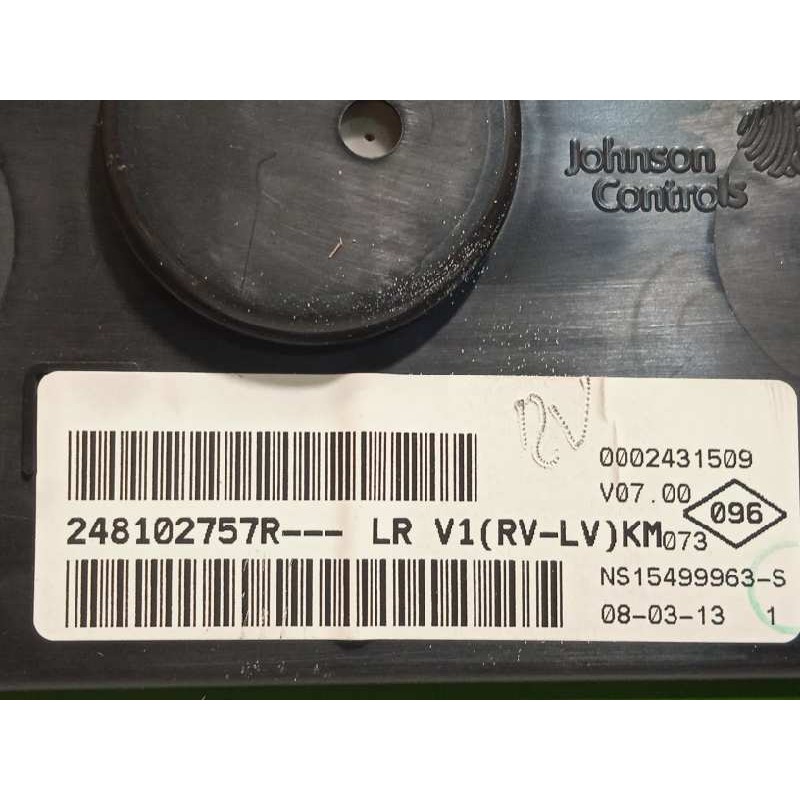 Recambio de cuadro instrumentos para dacia logan ii ambiance referencia OEM IAM 248102757R  