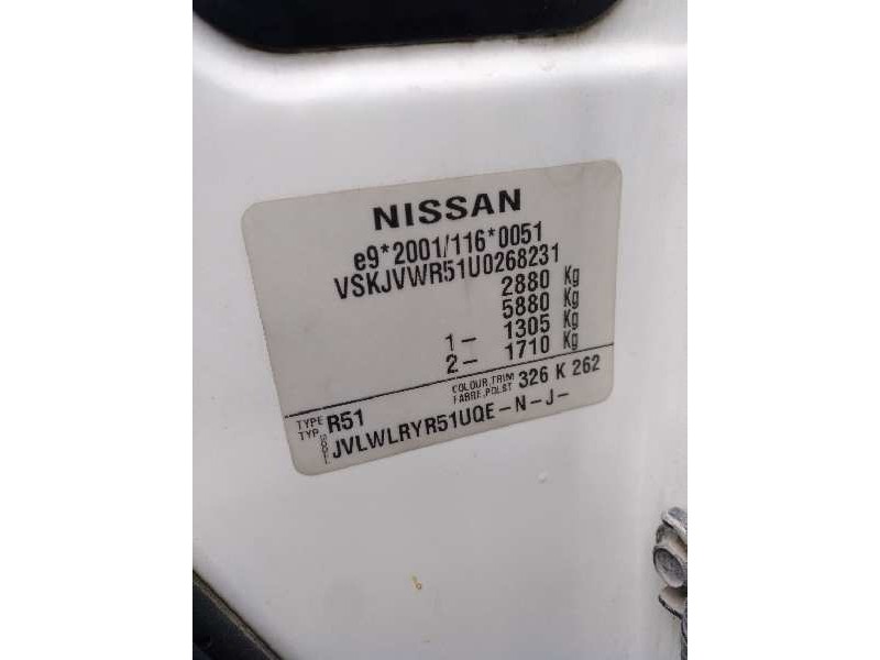 nissan pathfinder (r51) del año 2007