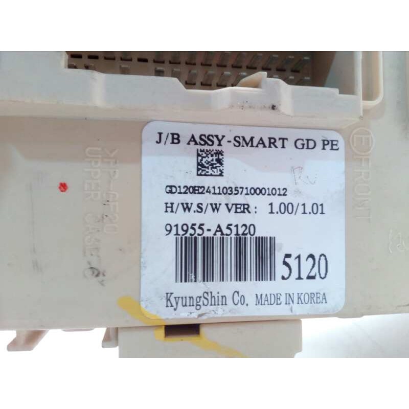 Recambio de caja reles / fusibles para hyundai i30 (gd) 1.6 crdi cat referencia OEM IAM 91955A5120  