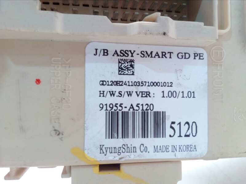 Recambio de caja reles / fusibles para hyundai i30 (gd) 1.6 crdi cat referencia OEM IAM 91955A5120  