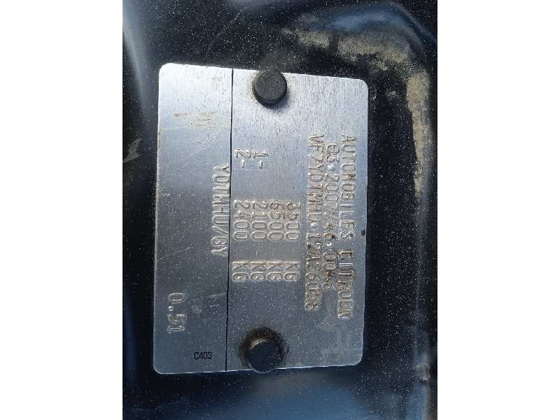 citroën jumper pritsche doka. del año 2016