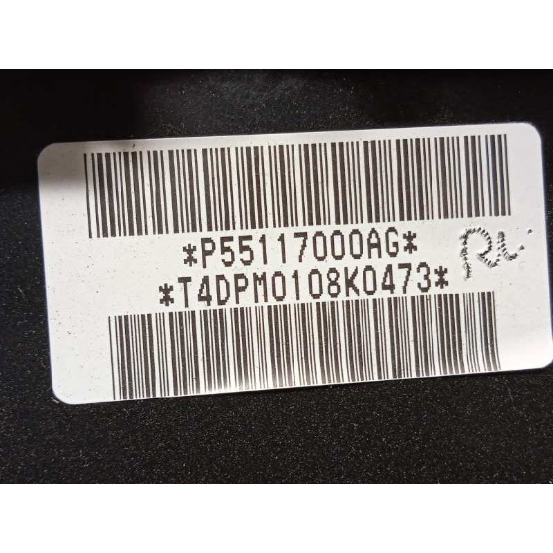 Recambio de airbag delantero derecho para jeep gr. cherokee (wh) 3.0 crd limited referencia OEM IAM P55117000AG  