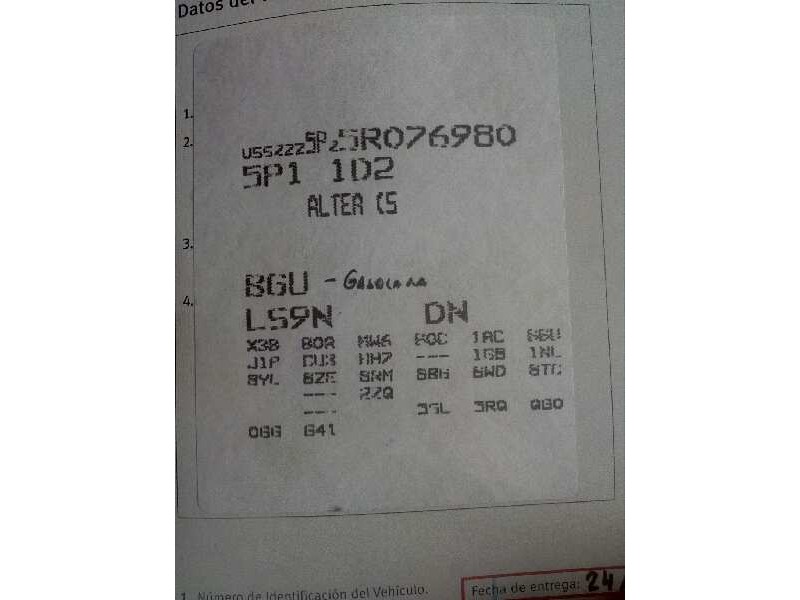 seat altea (5p1) del año 2005