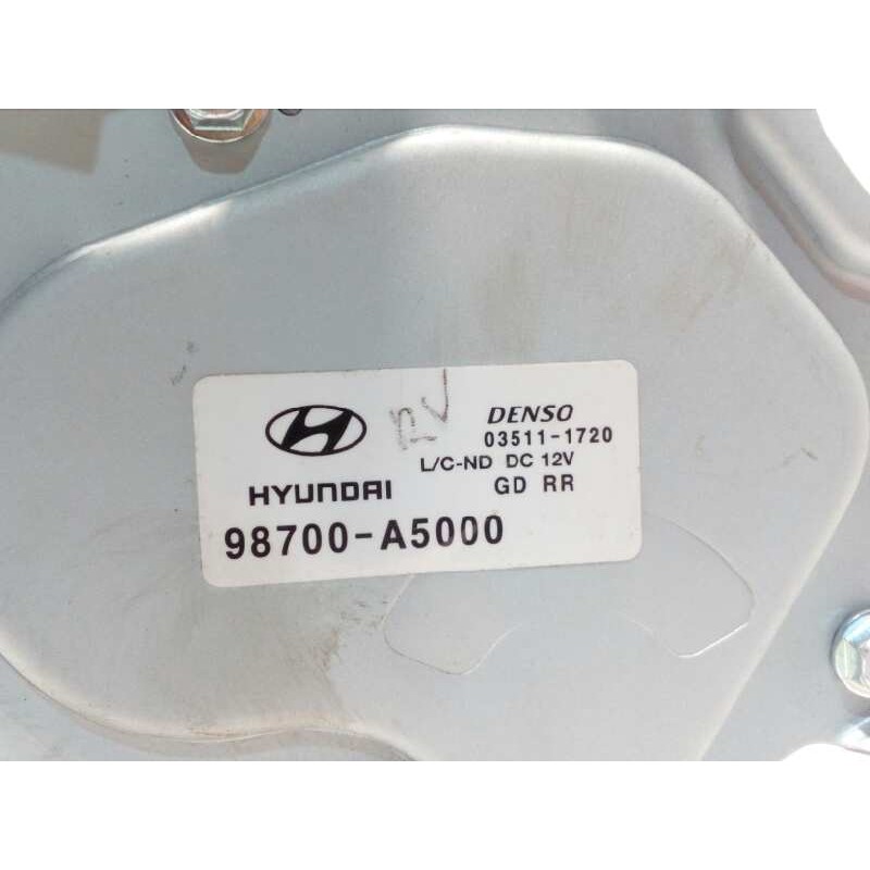 Recambio de motor limpia trasero para hyundai i30 (gd) 1.6 crdi cat referencia OEM IAM 98700A5000  