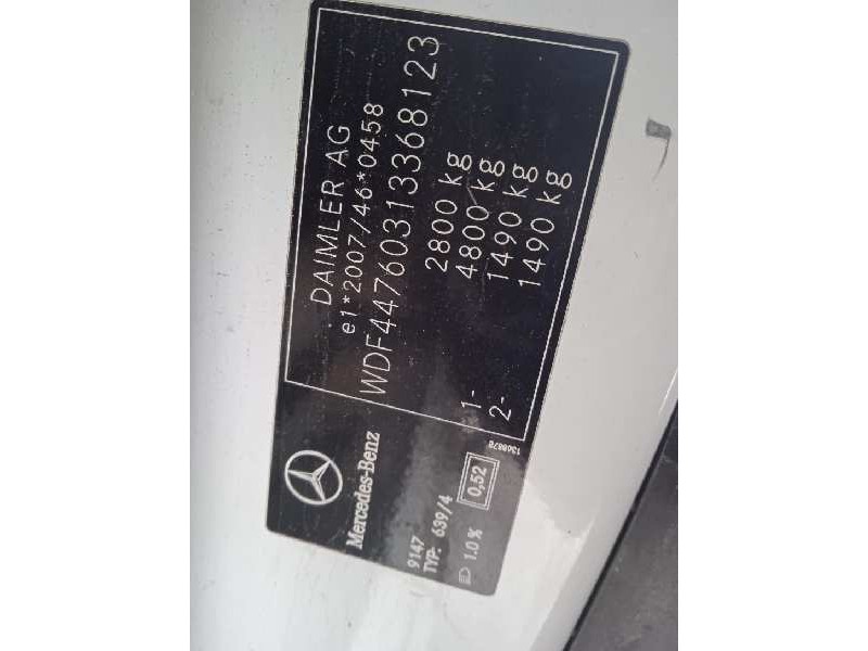 mercedes-benz vito kasten del año 2017