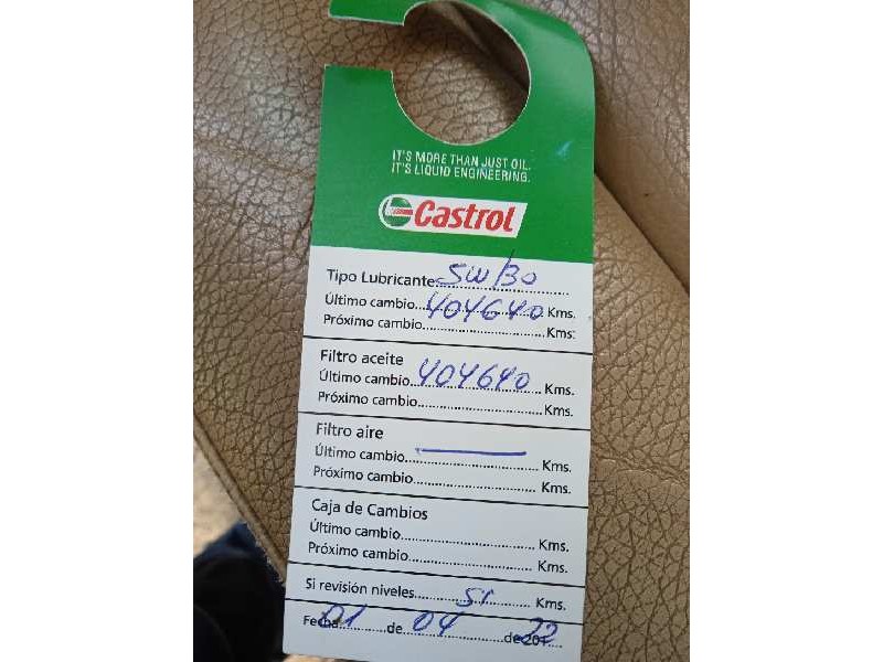 volkswagen touareg (7l6) del año 2008