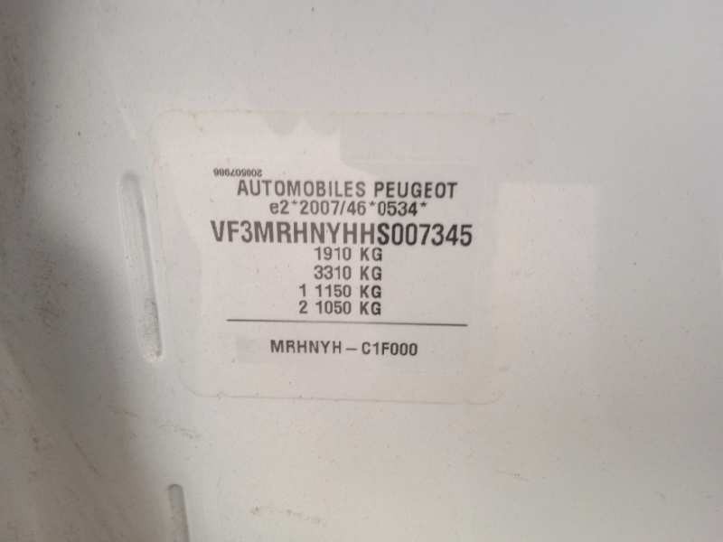 peugeot 3008 del año 2017