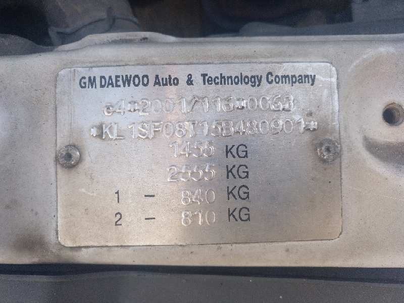chevrolet kalos del año 2005