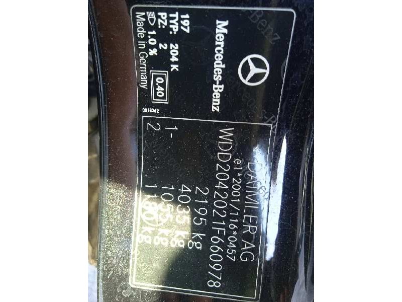 mercedes-benz clase c (w204) familiar del año 2011