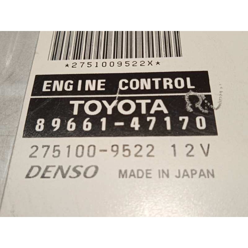 Recambio de centralita motor uce para toyota prius (nhw20) basis referencia OEM IAM 8966147170  2751009522